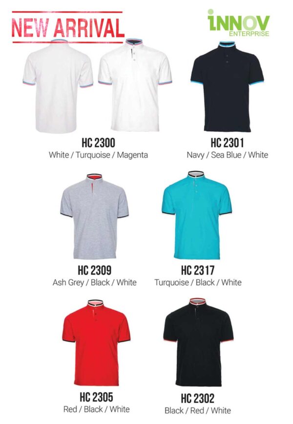 HC23 Honeycomb Polo T-Shirt - Image 2