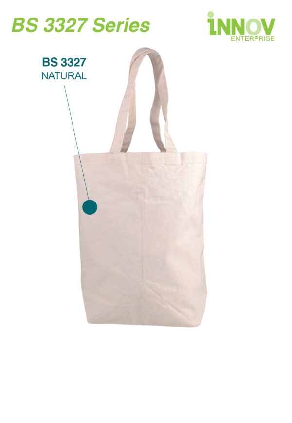 AD-BS3327 - Custom Printed Canvas Tote Bag