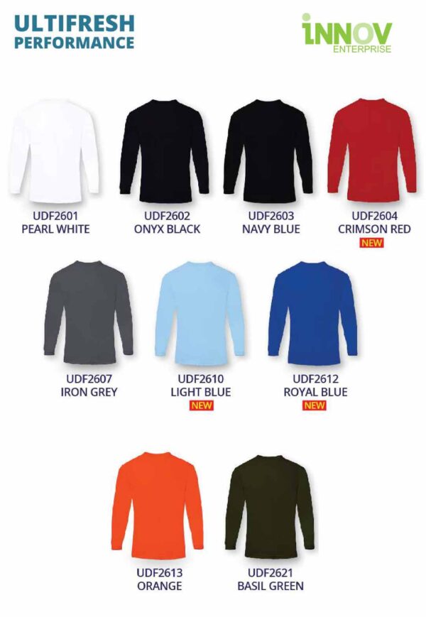 UDF26 Ultifresh Series - Essential Long Sleeve Tee - Image 2