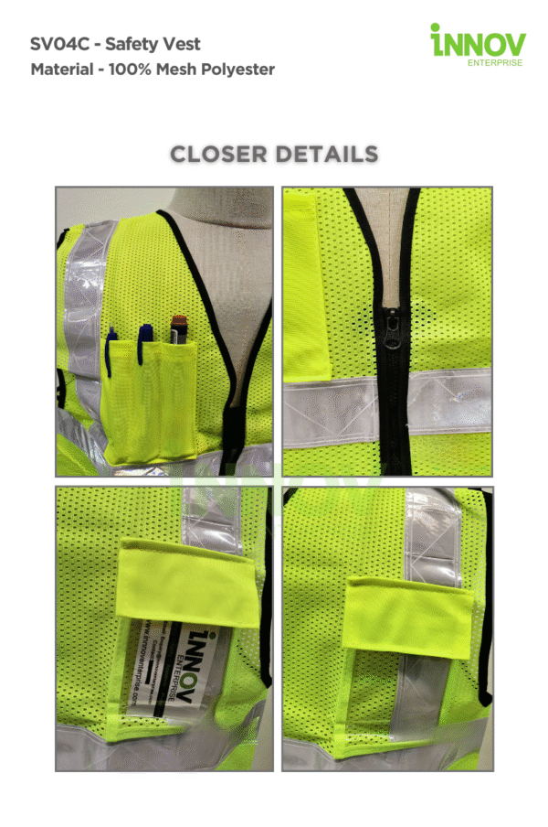 SV04C Safety Vest - Image 3