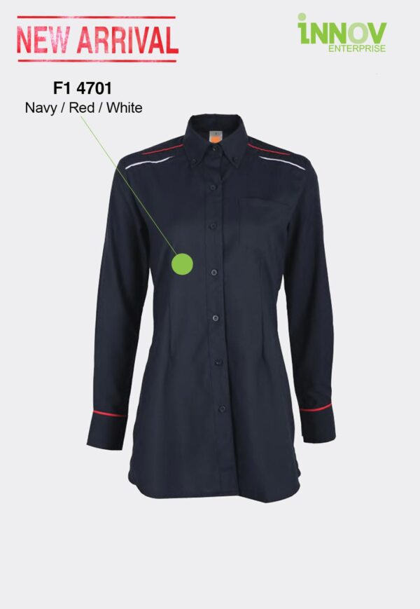 F147 Female Muslimah Long Sleeve Uniform