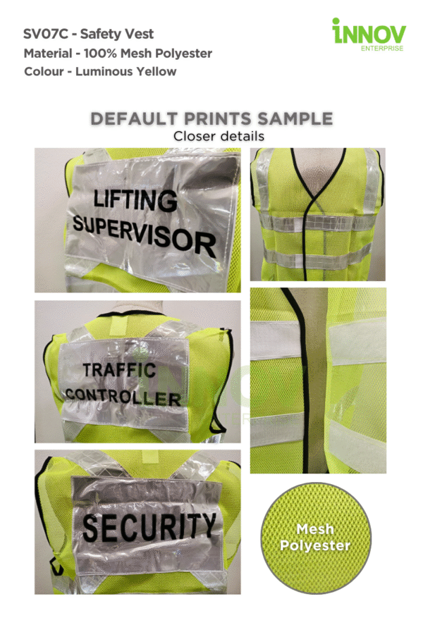 SV07C Safety Vest - Image 4