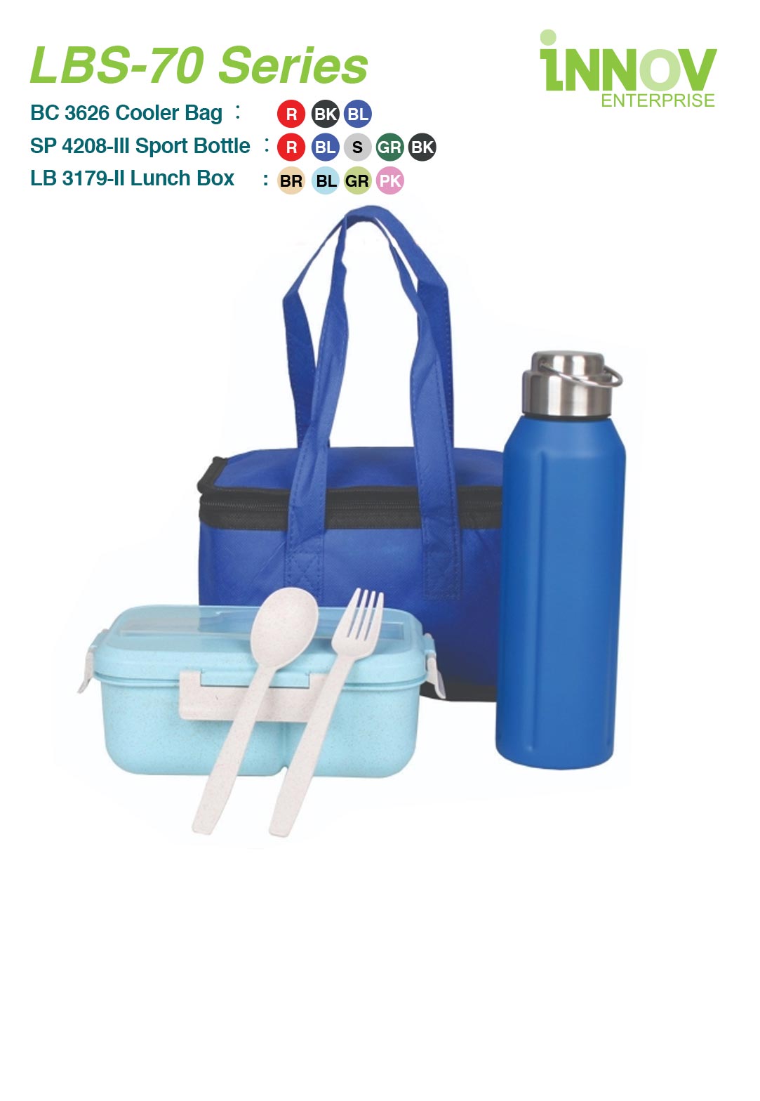 Personalised Lunch Box And Water Bottle Weekend Bag Set Singapore