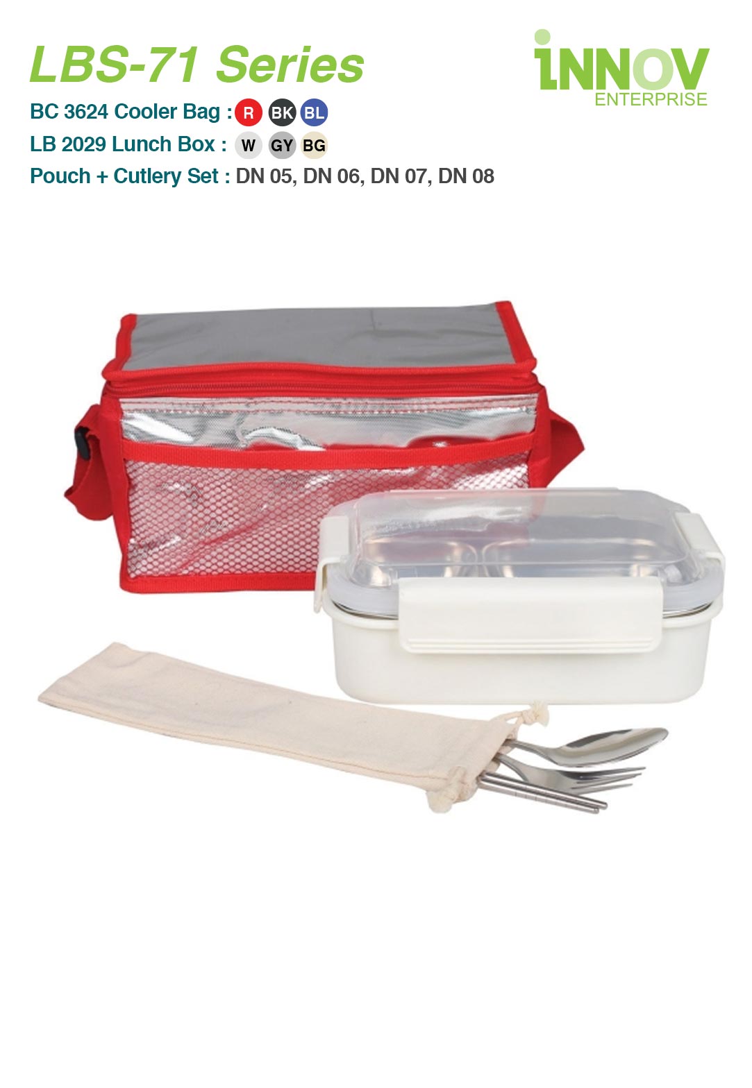 Custom Lunch Travel Bag Set Singapore