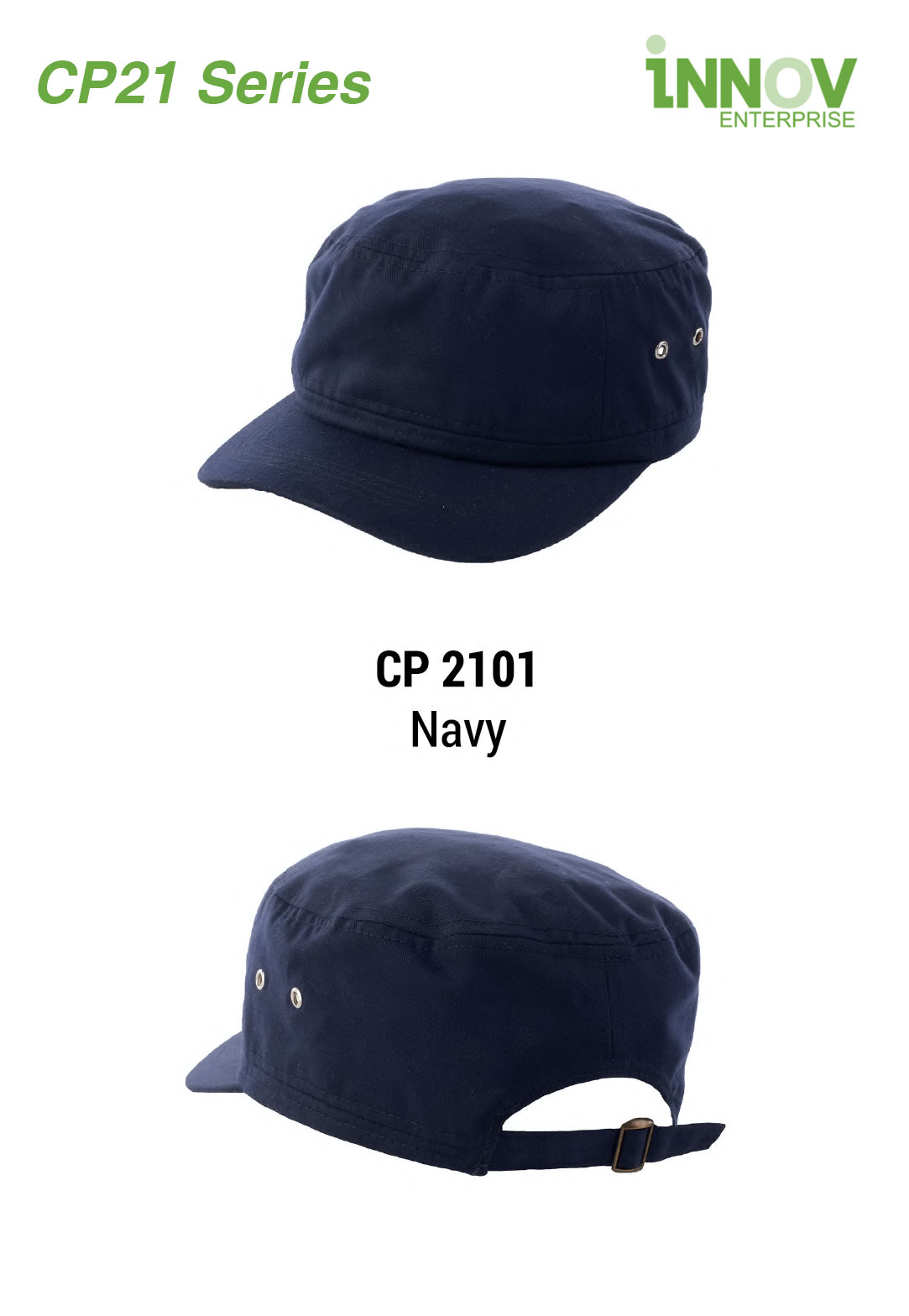 CP21 Flat Cap Series