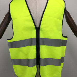 Innov SV02 Safety Vest Series - 100% Polyester (Horizontal Stripe) Front
