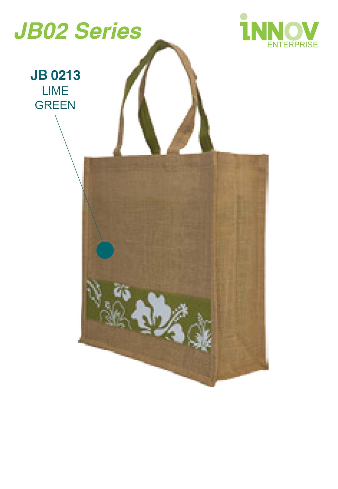 Floral Jute Bags