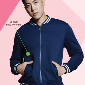 SS13 UNISEX FULL-ZIP Varsity Jacket