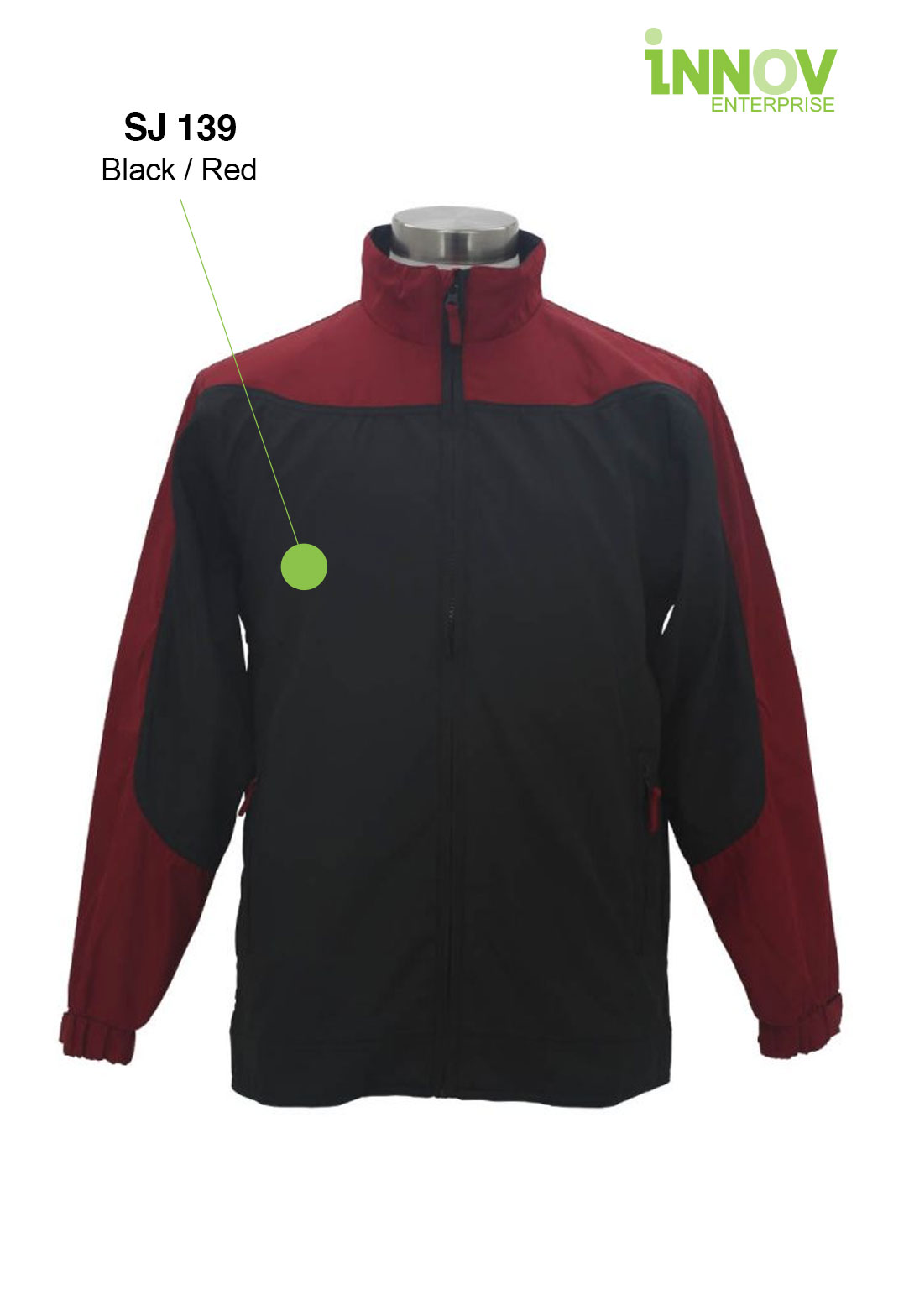 SJ139 Polyester Windbreaker