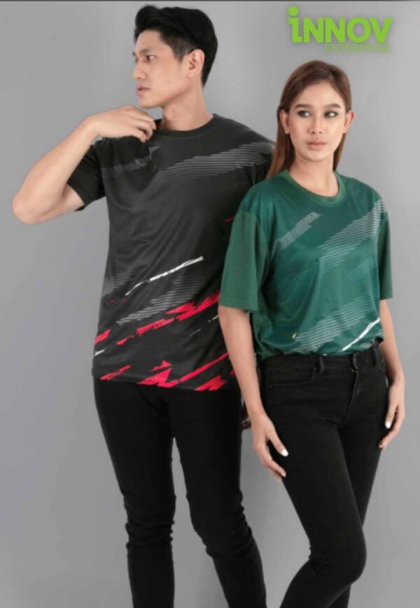 QD75 UNISEX SUBLIMATION Mini Eyelet T-Shirt