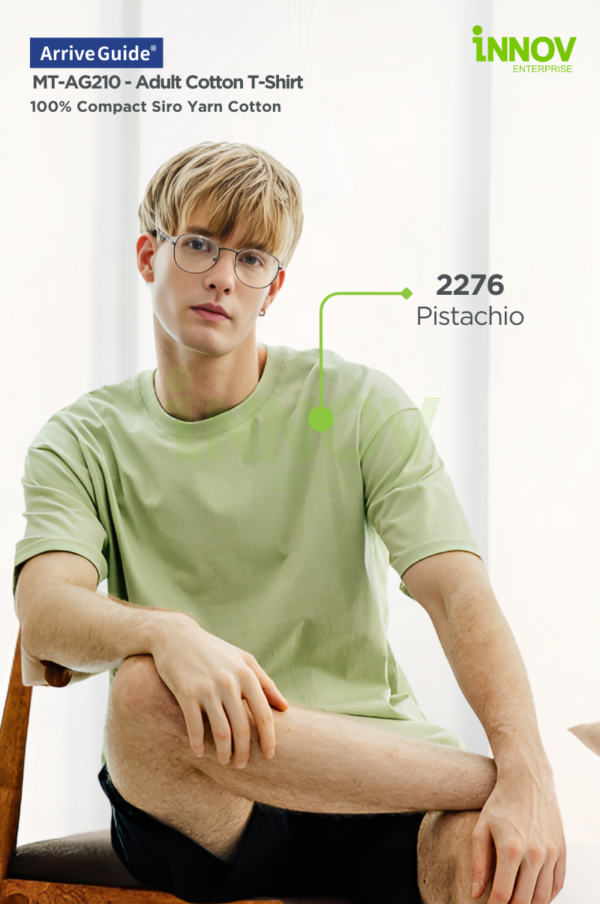 MT - AG210 Adult Cotton T-Shirt - Image 2