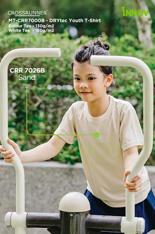 MT-CRR7000B DRYtec Youth T-Shirt - Image 2