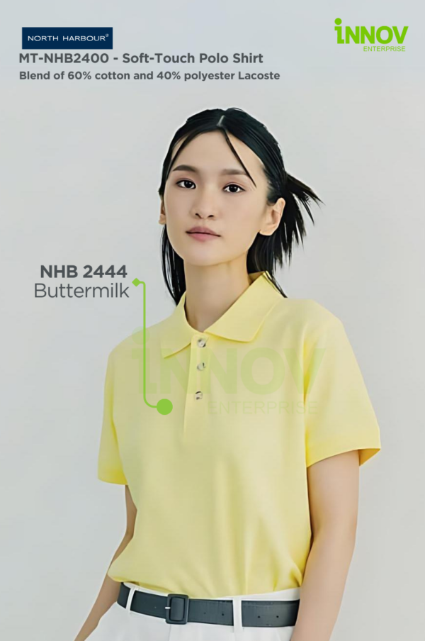 MT-NHB 2400 Soft-Touch Polo Shirt - Image 2