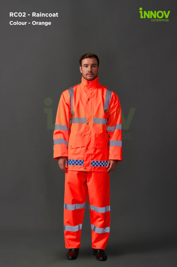 Safety Raincoat - Image 7