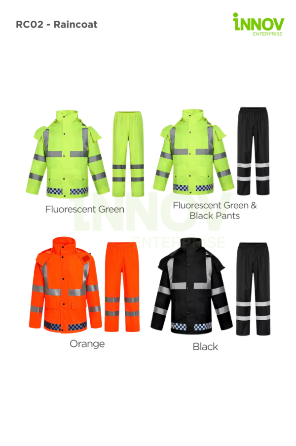 Safety Raincoat - Image 9