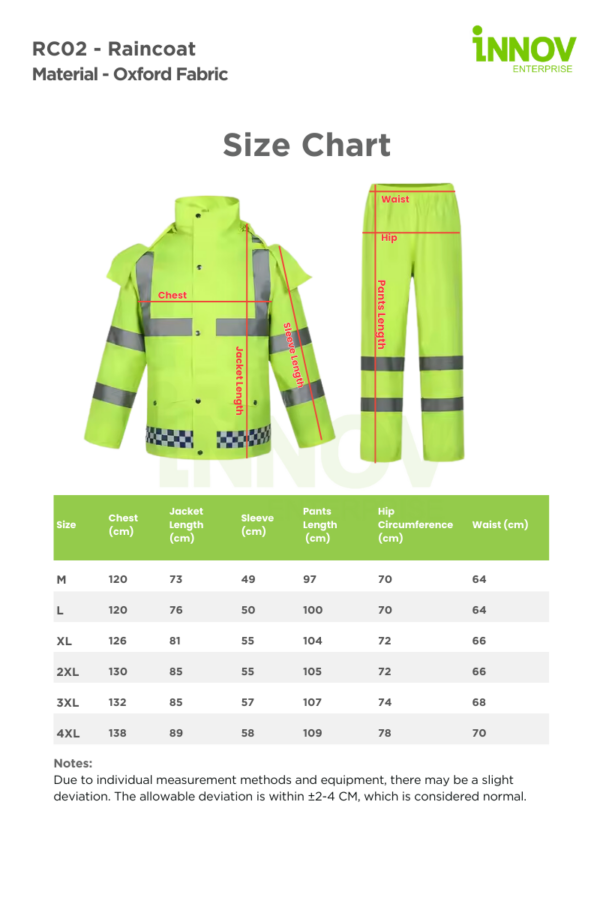 Safety Raincoat - Image 16