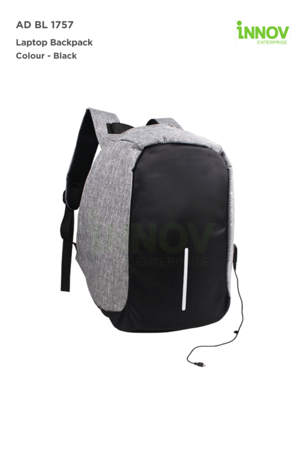AD BL 1757 Anti Theft Laptop Backpack - Image 2