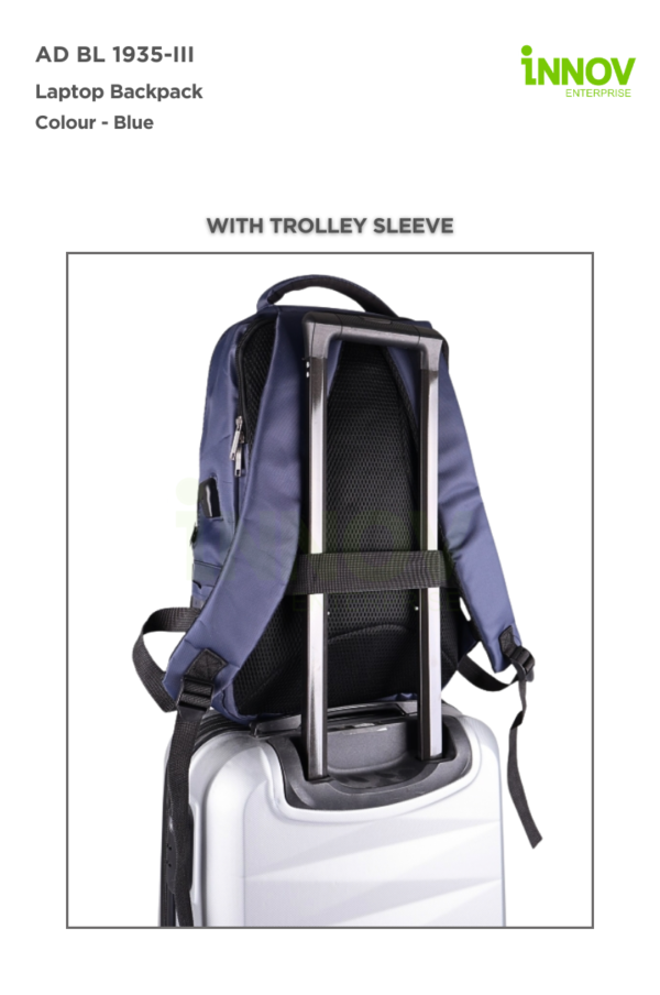 AD BL 1935-III Travel Laptop Backpack - Image 10