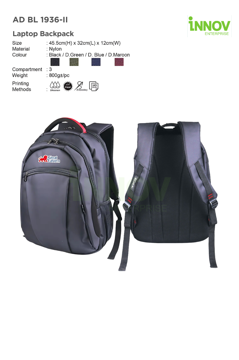 AD BL 1936-II Laptop Backpack 01