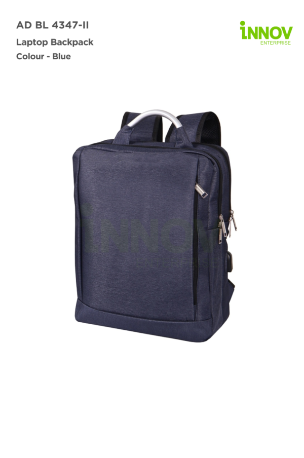 AD BL 4347-II Water Resistant Laptop Backpack - Image 3
