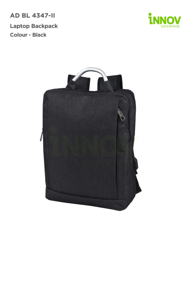 AD BL 4347-II Water Resistant Laptop Backpack - Image 4