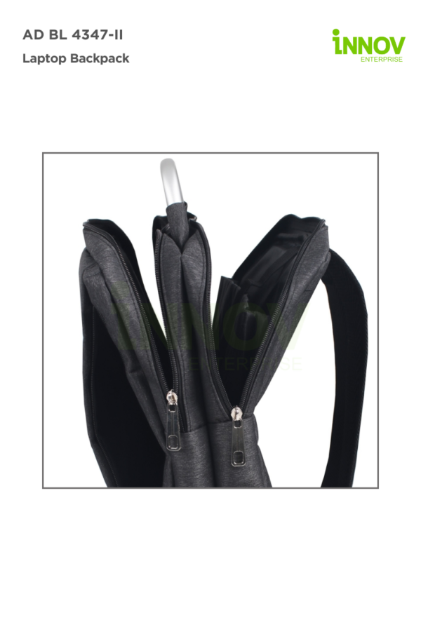 AD BL 4347-II Water Resistant Laptop Backpack - Image 7