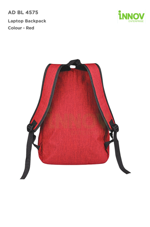 AD BL 4575 Polyester Laptop Backpack - Image 3