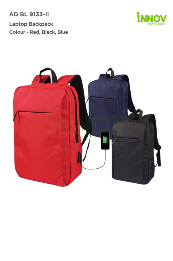 AD BL 9133-II Tech Laptop Backpack - Image 2