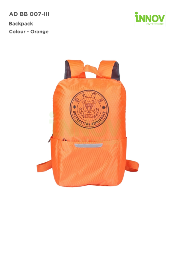 AD BB 007-III Backpack Printing - Image 3