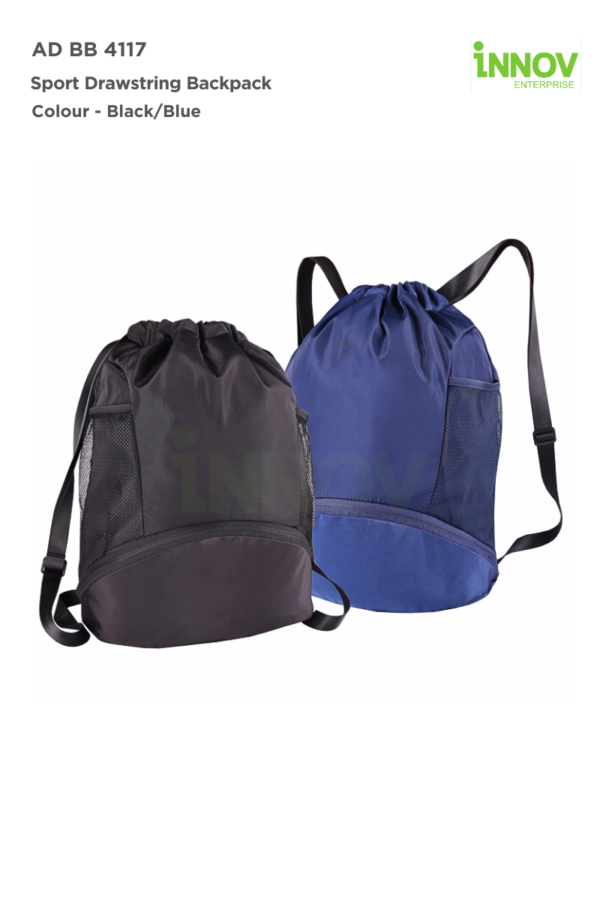 AD BB 4117 Sport Drawstring Backpack - Image 2