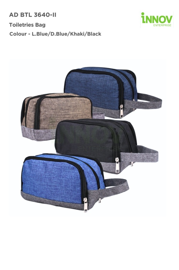 AD BTL 3640-II unisex toiletry bag - Image 2