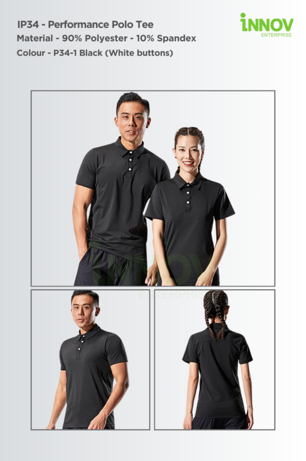 IP34 Performance Polo Tee - Image 2