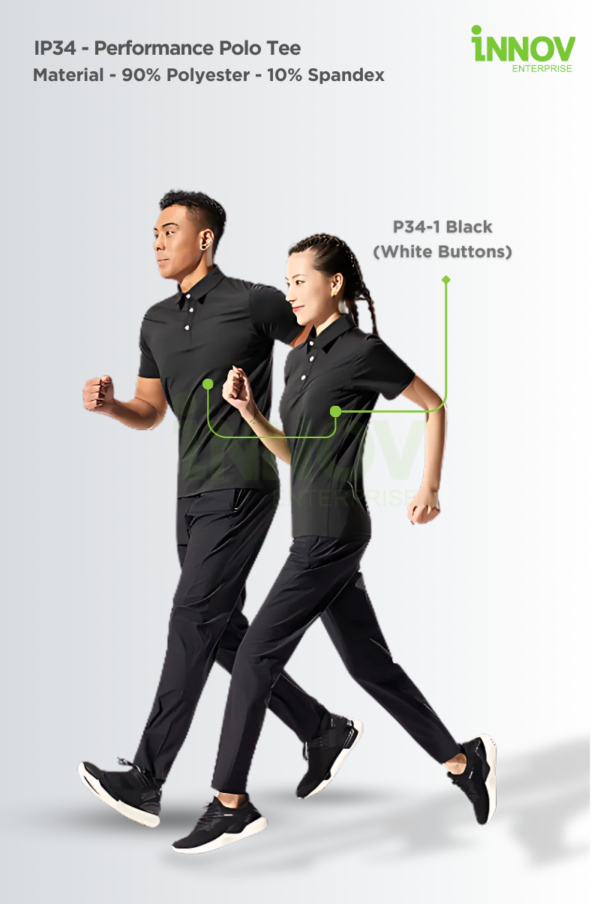 IP34 Performance Polo Tee - Image 3