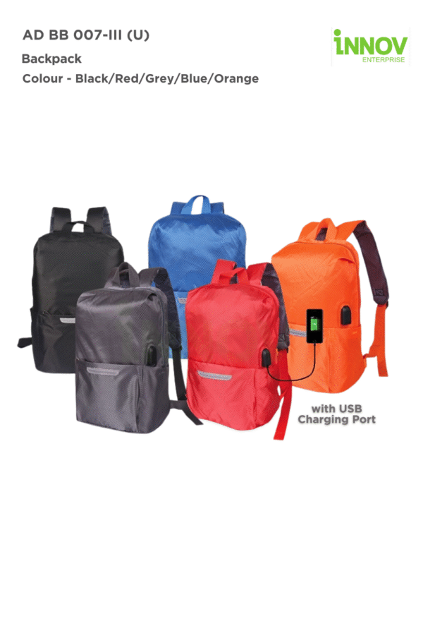 AD BB 007-III Backpack Printing - Image 2