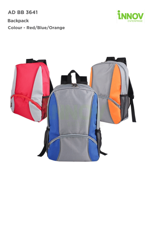 AD BB 3641 Two Tone Backpack - Image 2