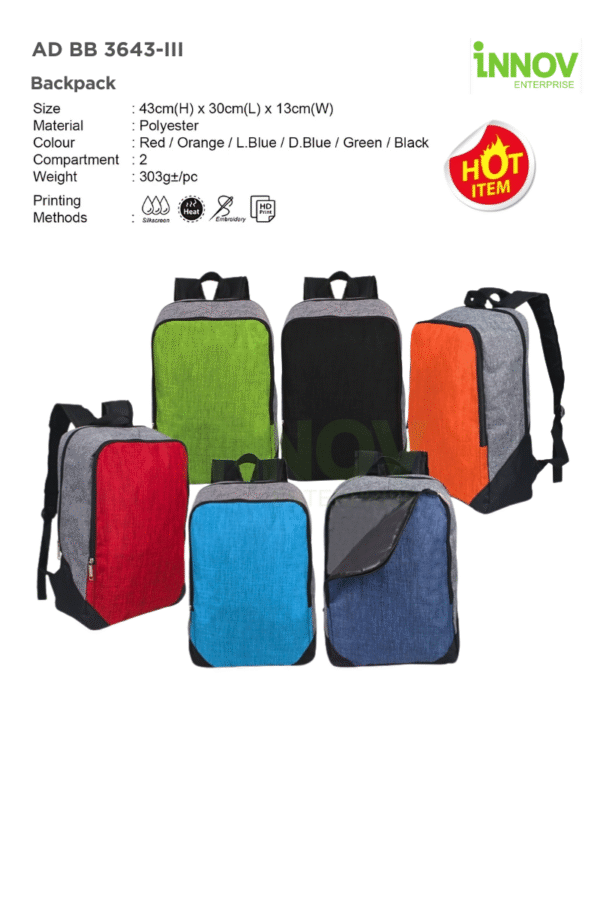 AD BB 3643-III Backpack 01