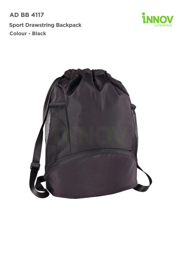 AD BB 4117 Sport Drawstring Backpack - Image 4