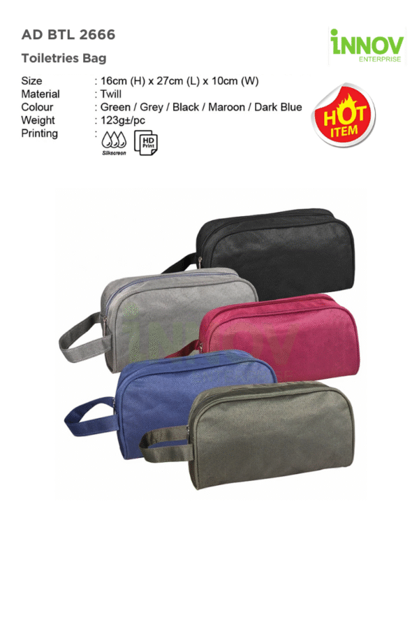 AD BTL 2666 Travel Wash Bag