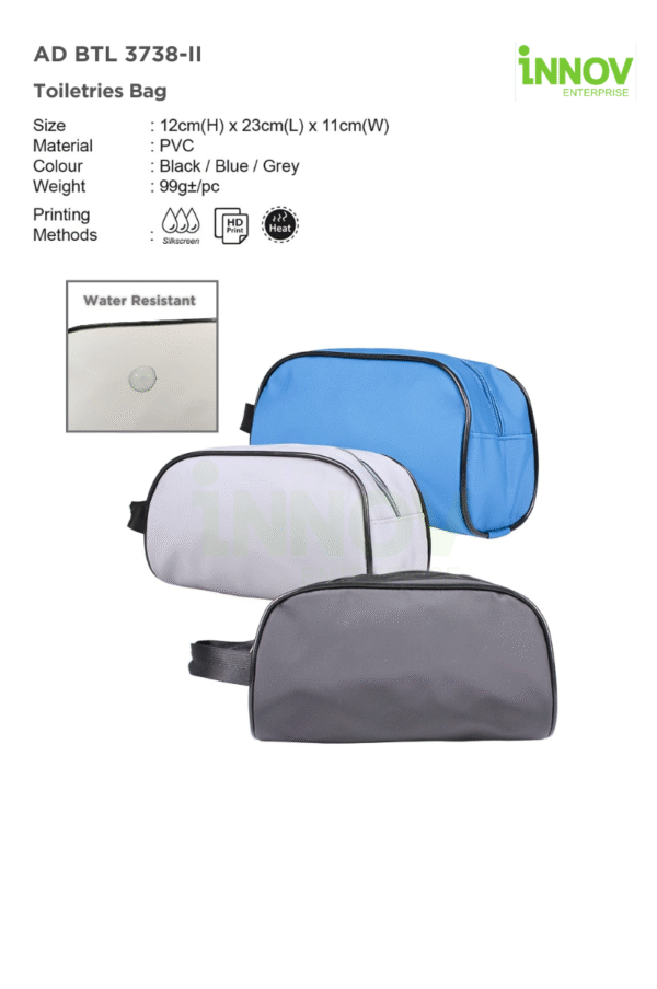 AD BTL 3738-II Compact Toiletry Bag