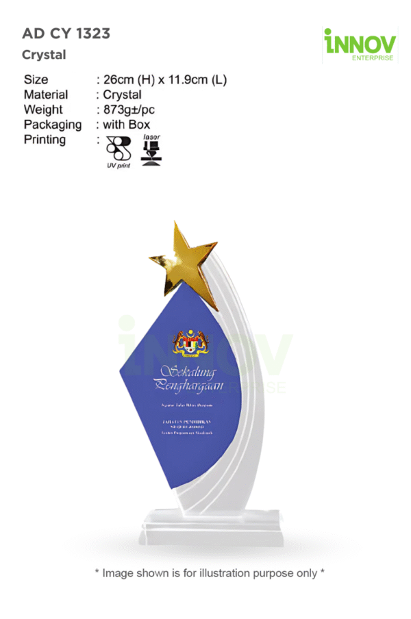 AD CY 1323 Crystal