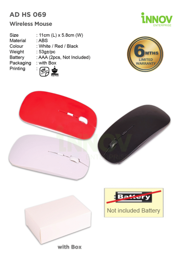 AD HS 069 Wireless Mouse