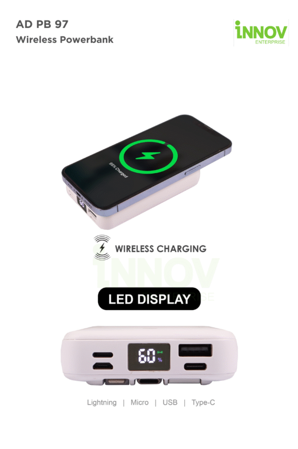 AD PB 97 Wireless Power Bank - Image 3