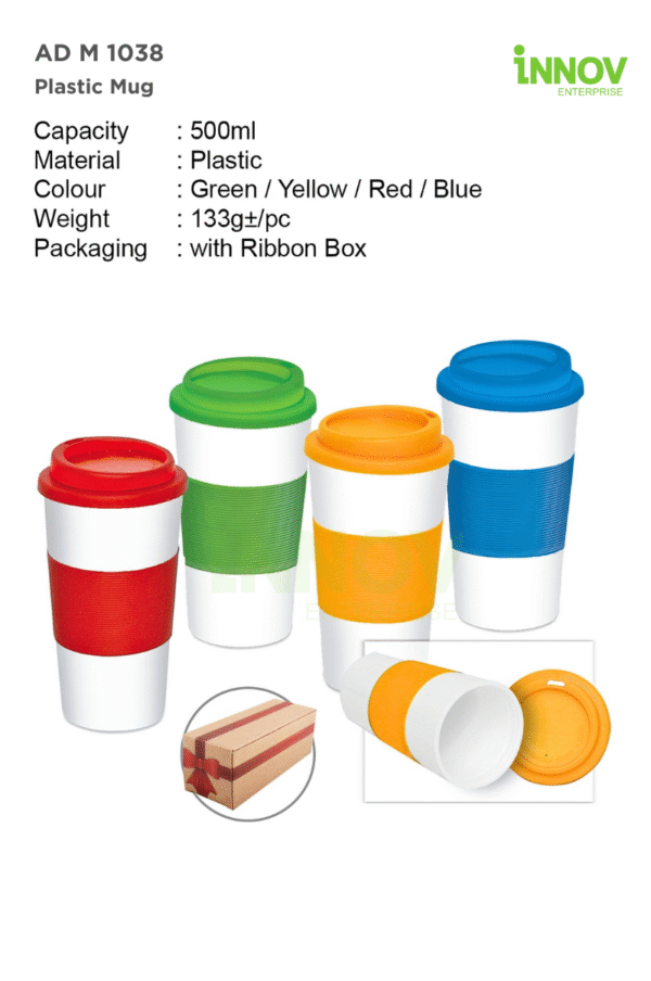 AD M 1038 Plastic Travel Mug
